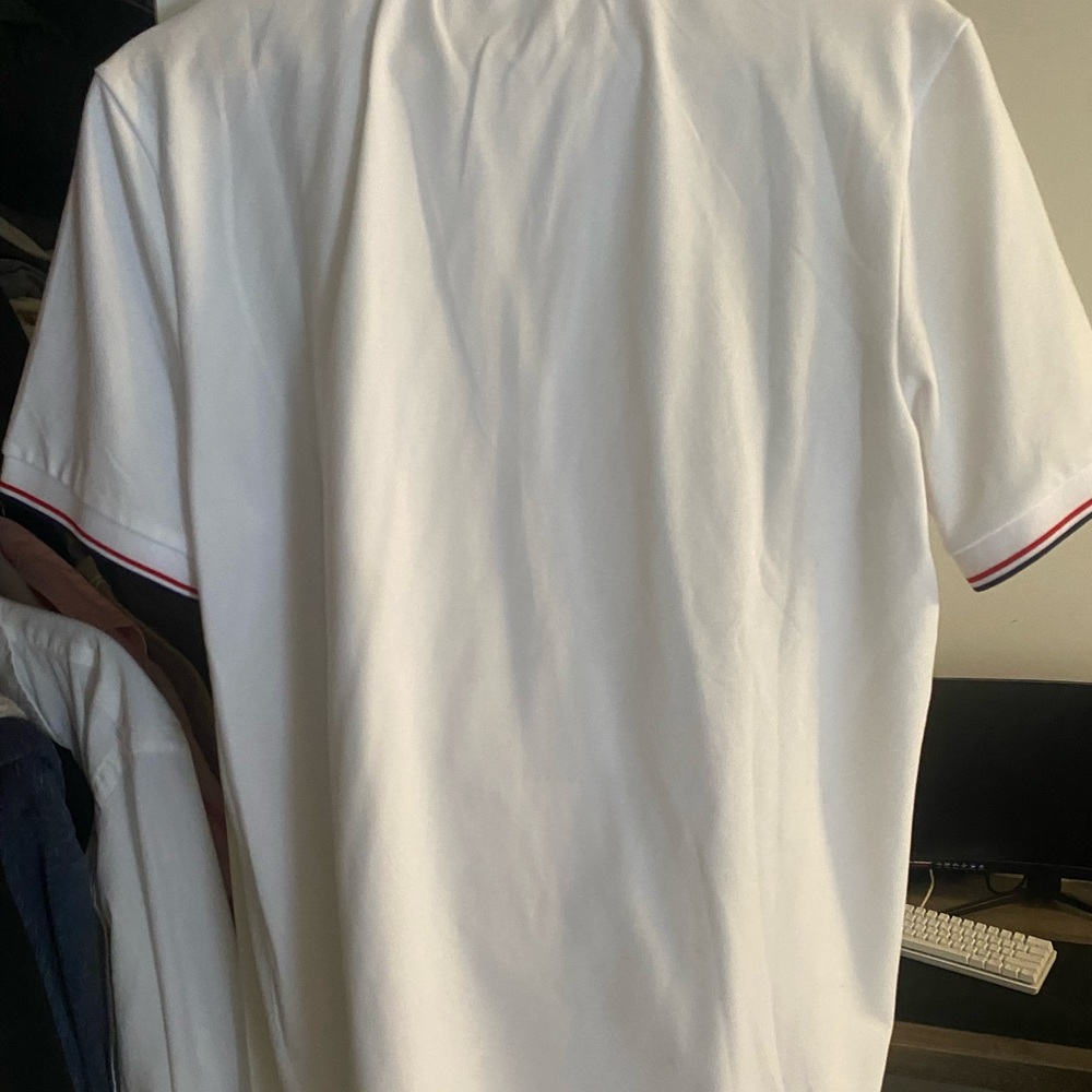 Moncler White Men's Shirt